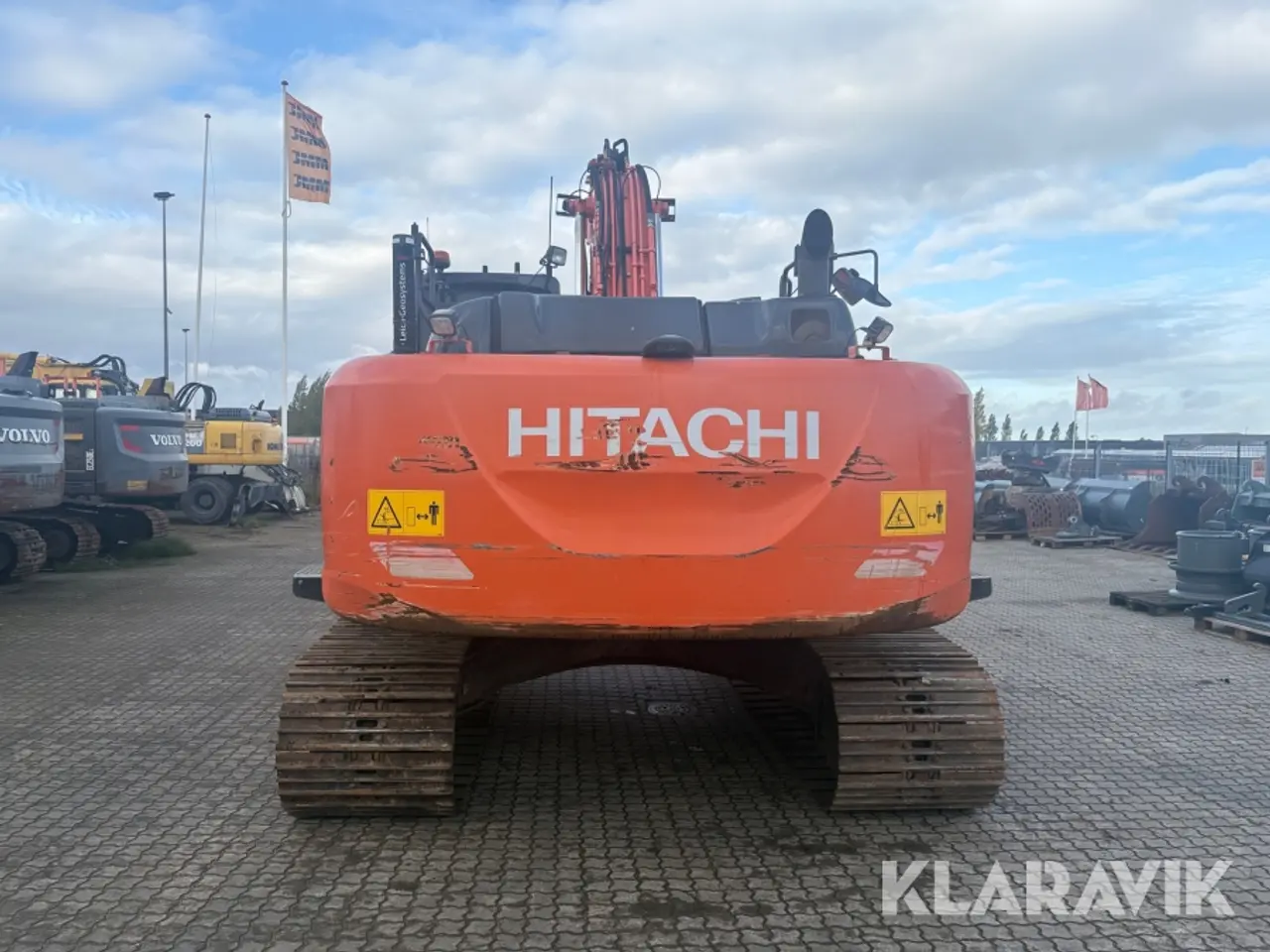 Billede 3 - Gravemaskine Hitachi ZX250LC-6 + Engcon, GPS & skovl