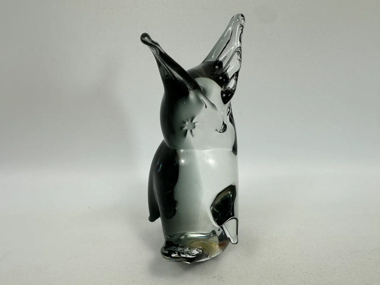 Billede 6 - Italiensk kunstglas ugle (Murano)