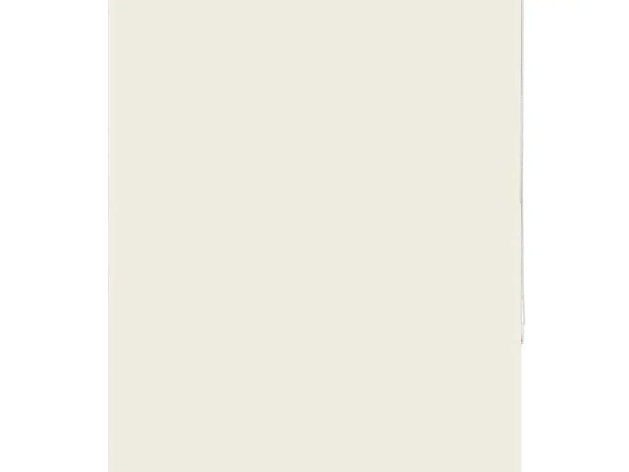 Billede 1 - Mørklægningsrullegardin 115 x 150 cm - råhvid