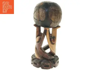 Træfigur af holdende figurer (str. 28 cm)