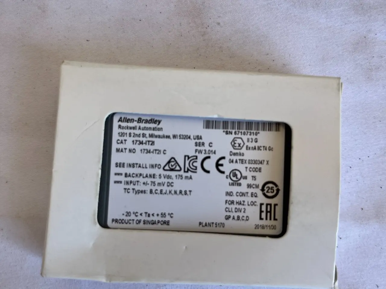 Billede 5 - Allen-Bradley 1734-IT2I Ser C POINT I/O