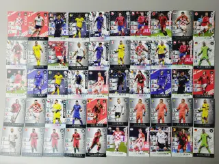 : Panini Adrenalyn XL fodboldkort – Samling på 50