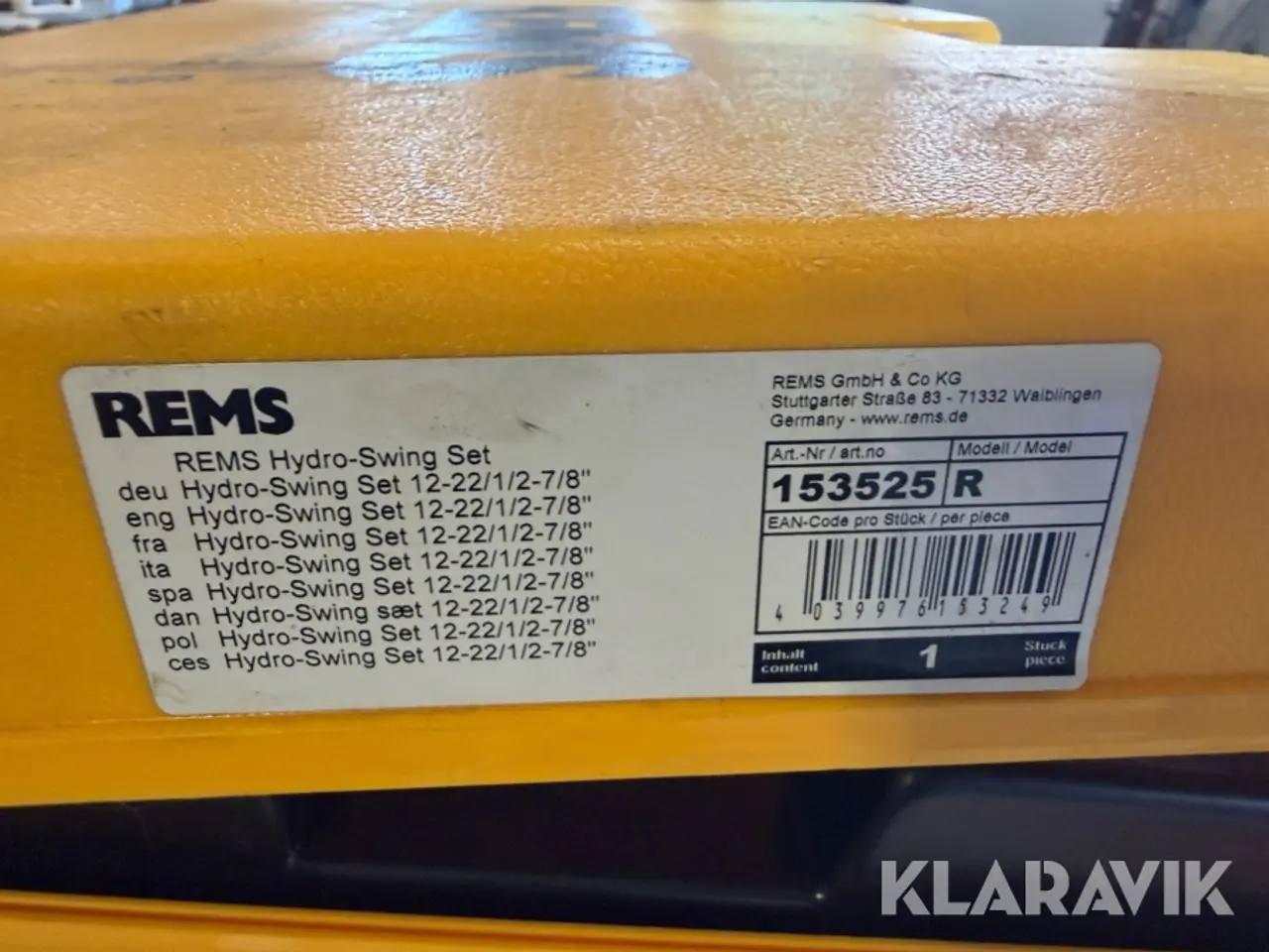 Billede 12 - Rørbukker Rems 12-22/1/2-7/8"