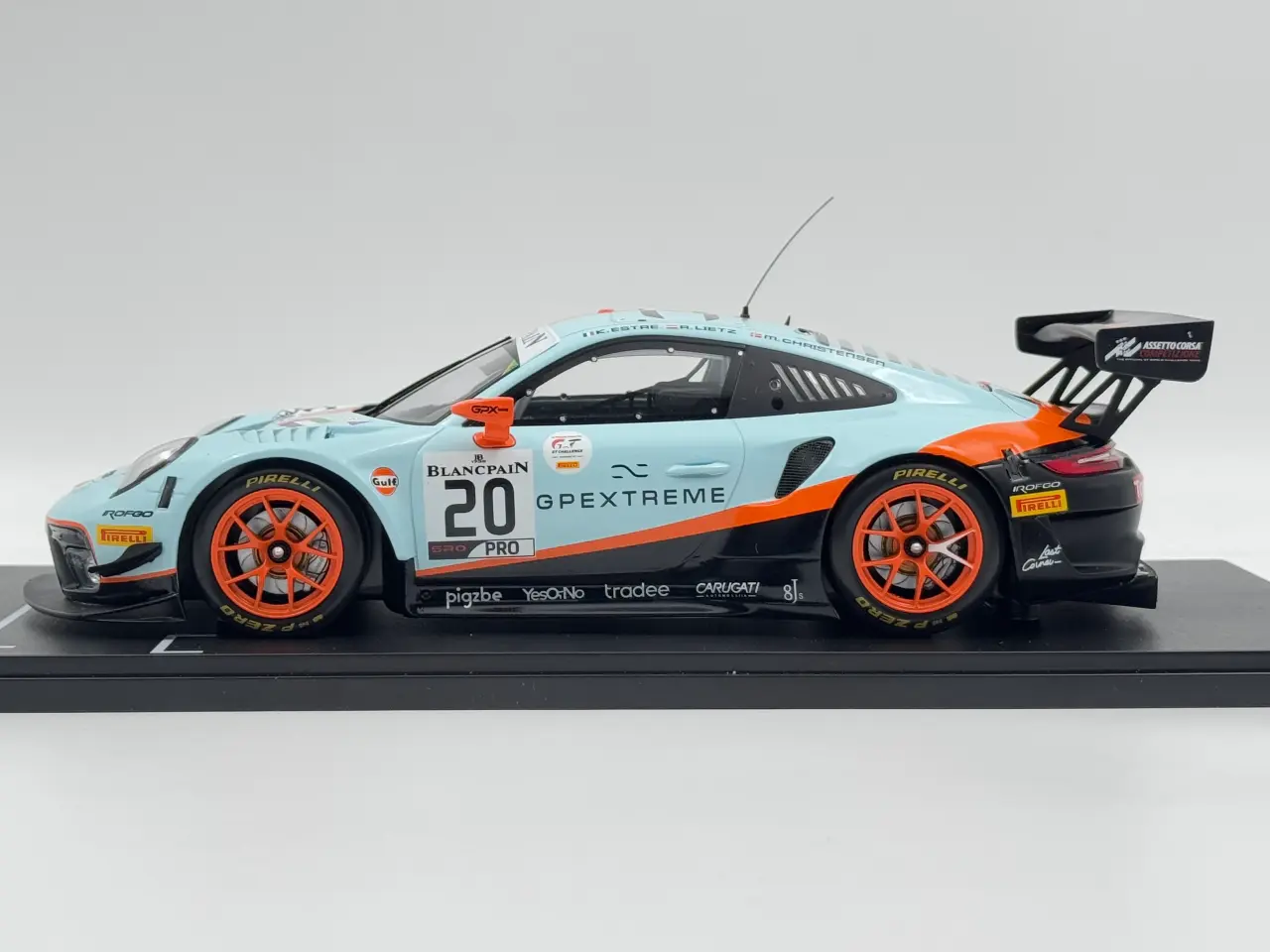Billede 2 - 2019 Porsche 911 GT3 R #20 SPA DK Driver - 1:18