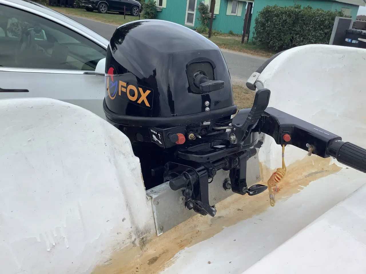 Billede 5 - 14 fods Ryds jolle med ny motor og trailer
