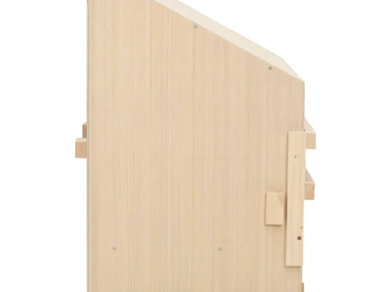 Billede 6 - Redekasse til høns med 2 rum - 63 x 40 x 65 cm
