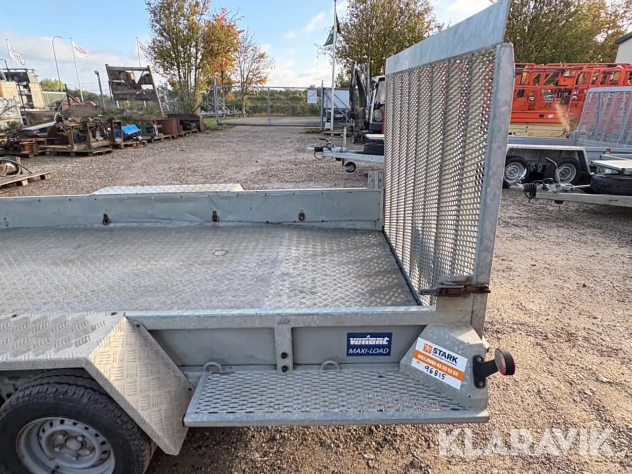 Billede 6 - Maskintrailer Variant 3518B4 Maxi Load, 2 aksler, 3.500 kg