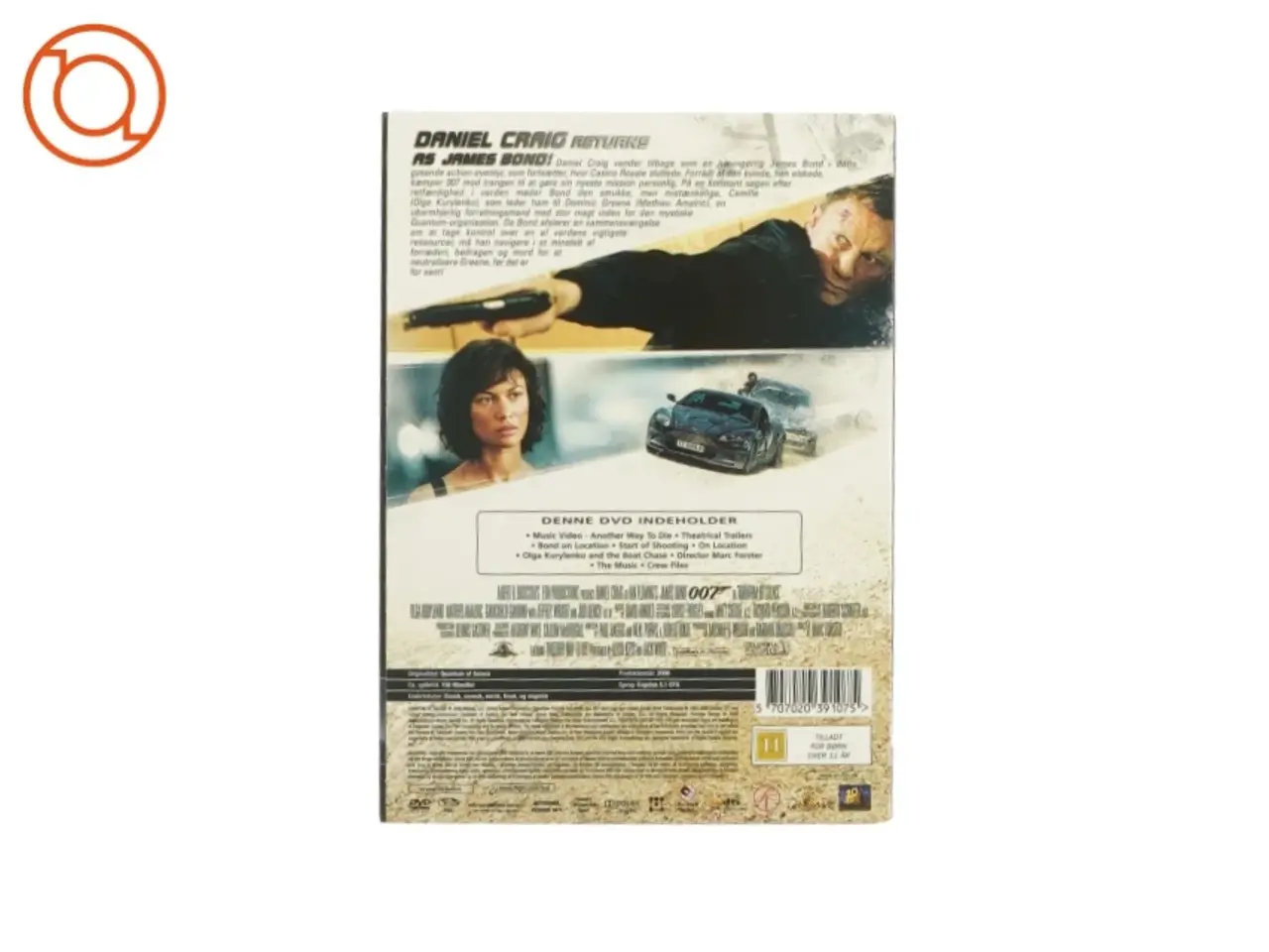 Billede 2 - James Bond, Quantum of solace Agent 007 (dvd)