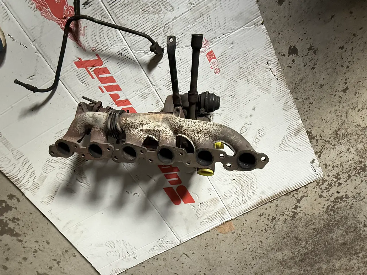 Billede 5 - W124 Turbo og manifold