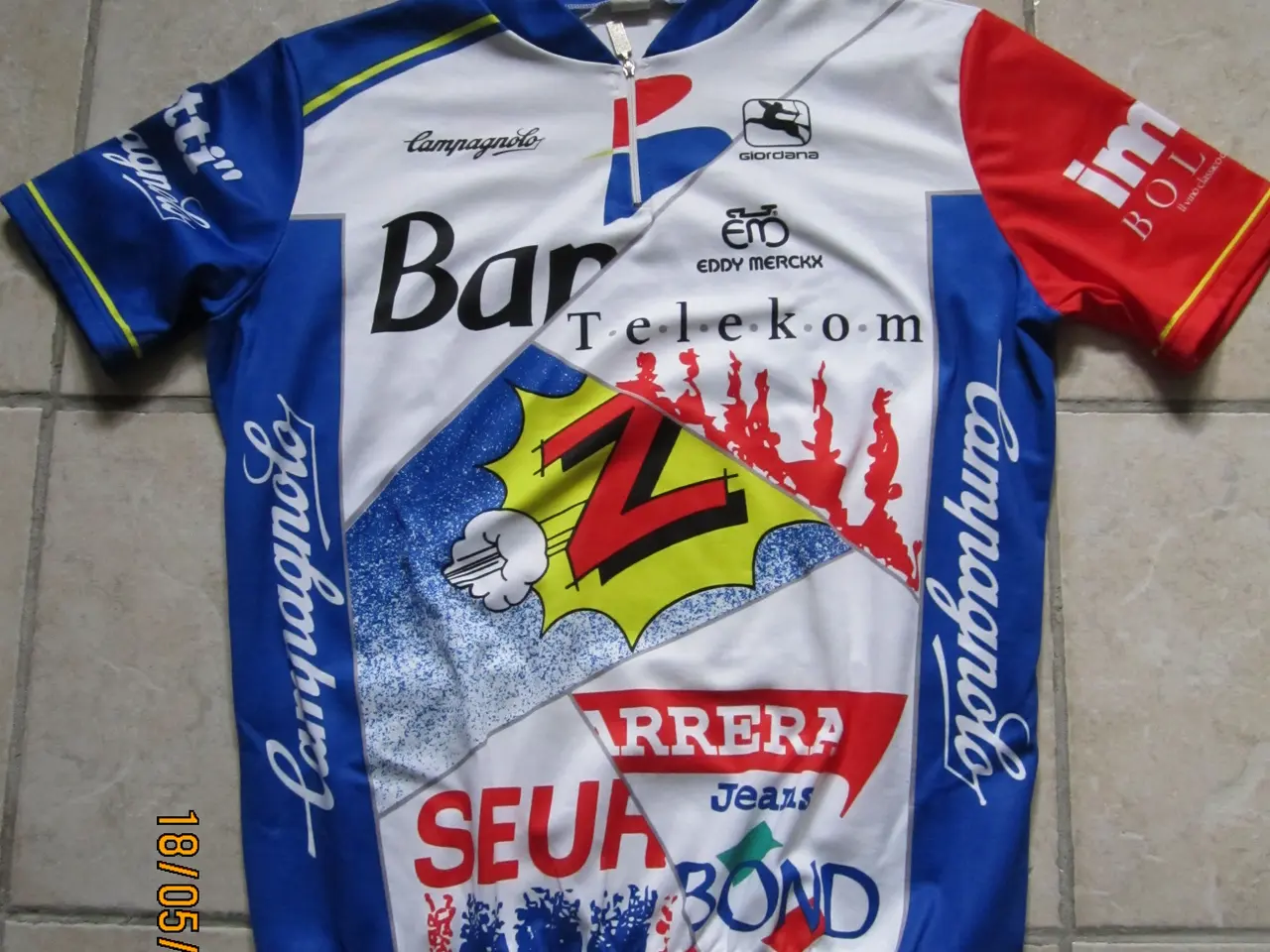 Billede 1 - Retro cykeltrøje meget velholdt, 