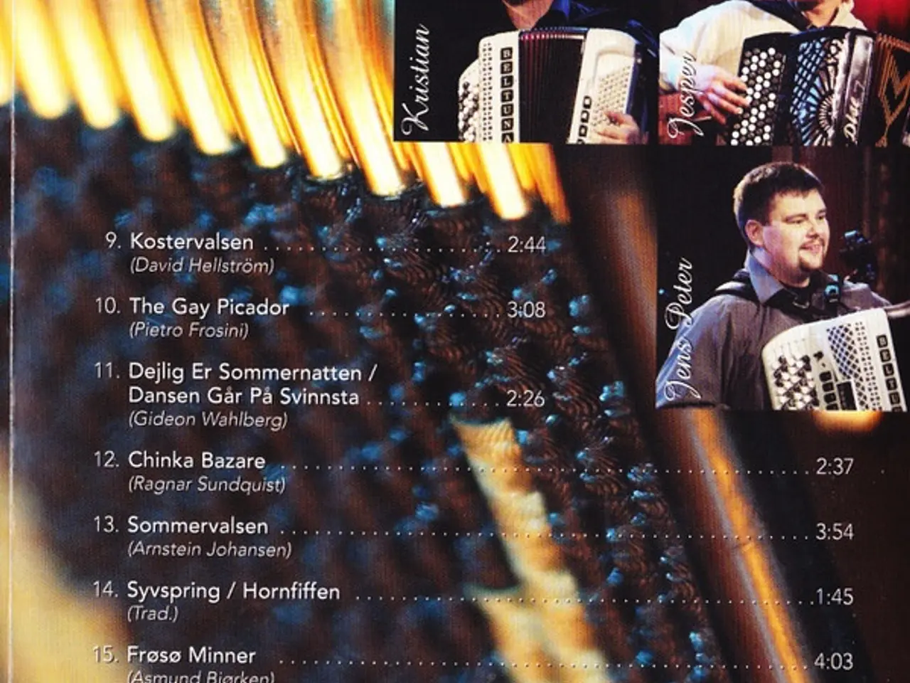 Billede 5 - Kristian*, Jesper* &… – Harmonika Træffere II – CD