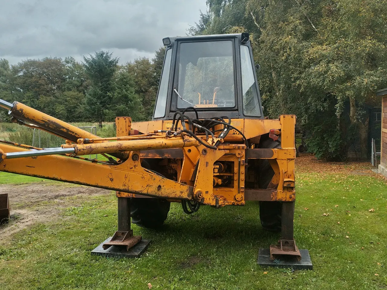 Billede 4 - Case 580f rendegraver