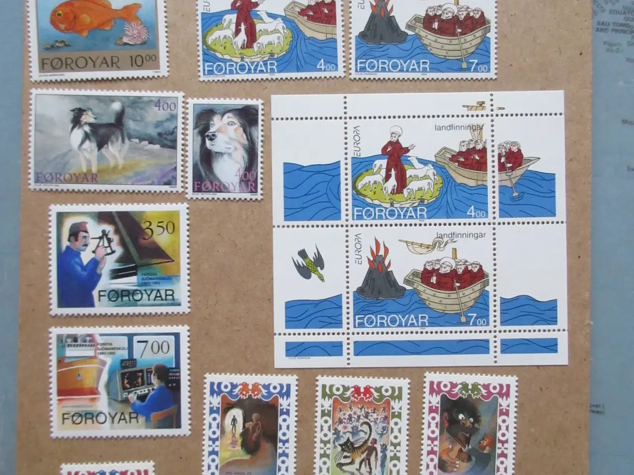 Billede 7 - Færøerne årgang 1994-2000 afa nr 248-378 postfrisk