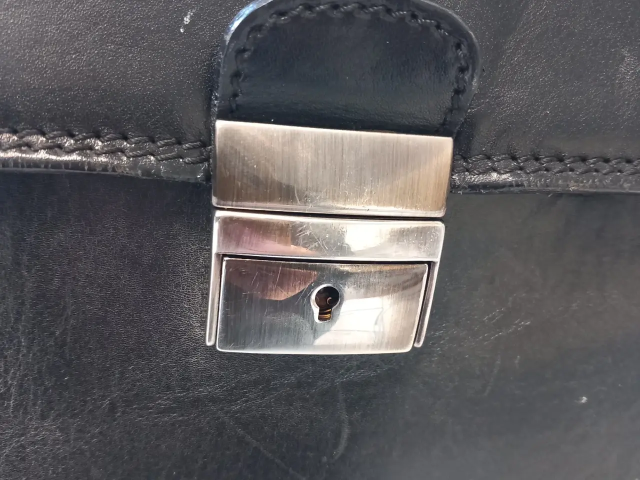 Billede 5 - Super fed office bag med patina