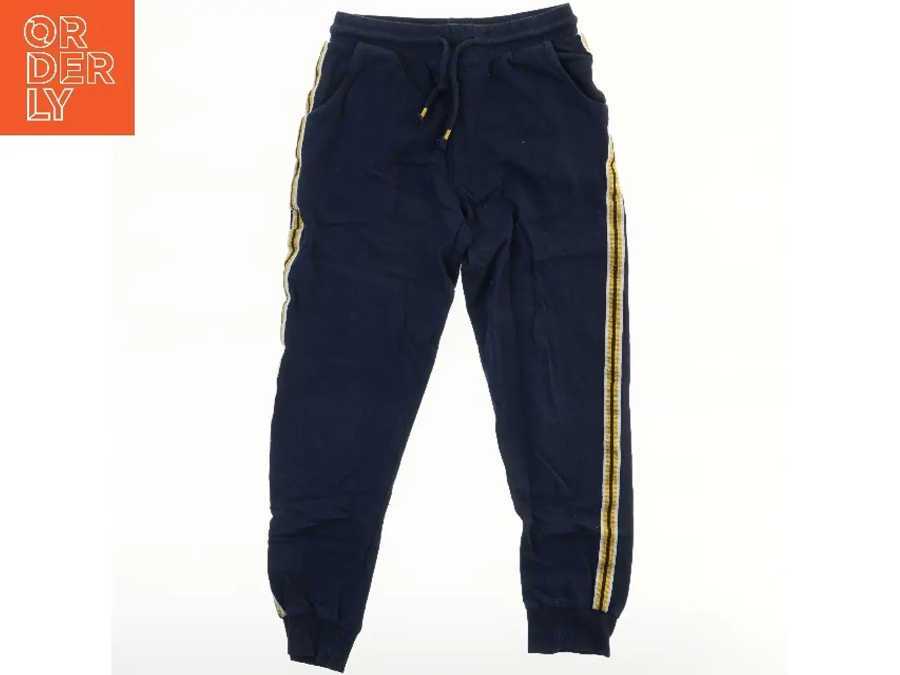 Billede 1 - Blå sweatpants med striber fra VRS (str. 134)