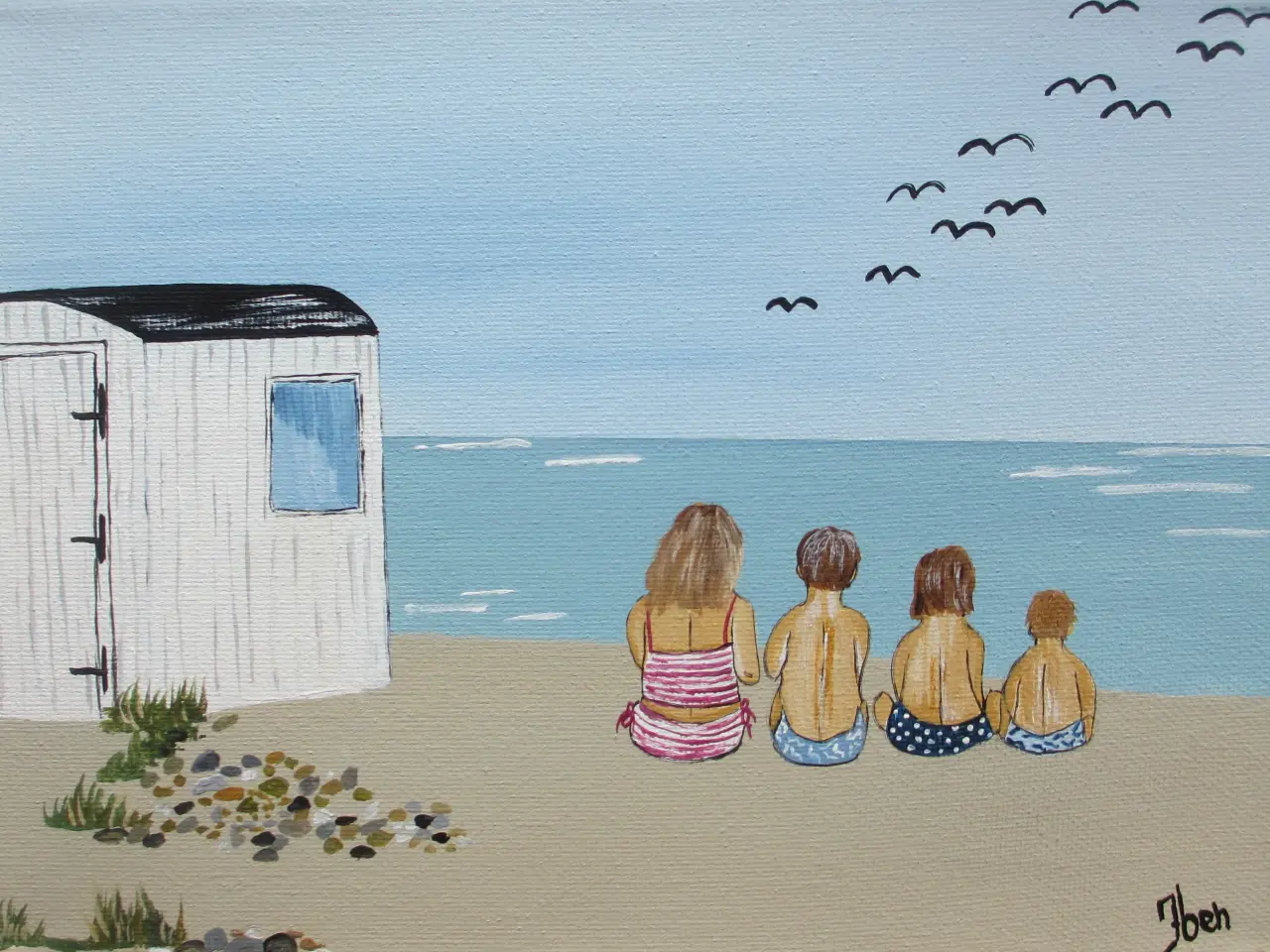 Billede 1 - ACRYL-MALERI nr. 40