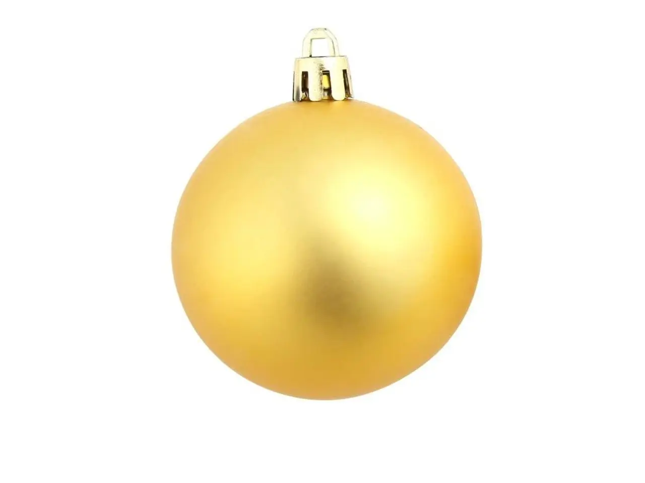 Billede 10 - Julekuglesæt 100 stk. - 3/4/6 cm guldfarvet
