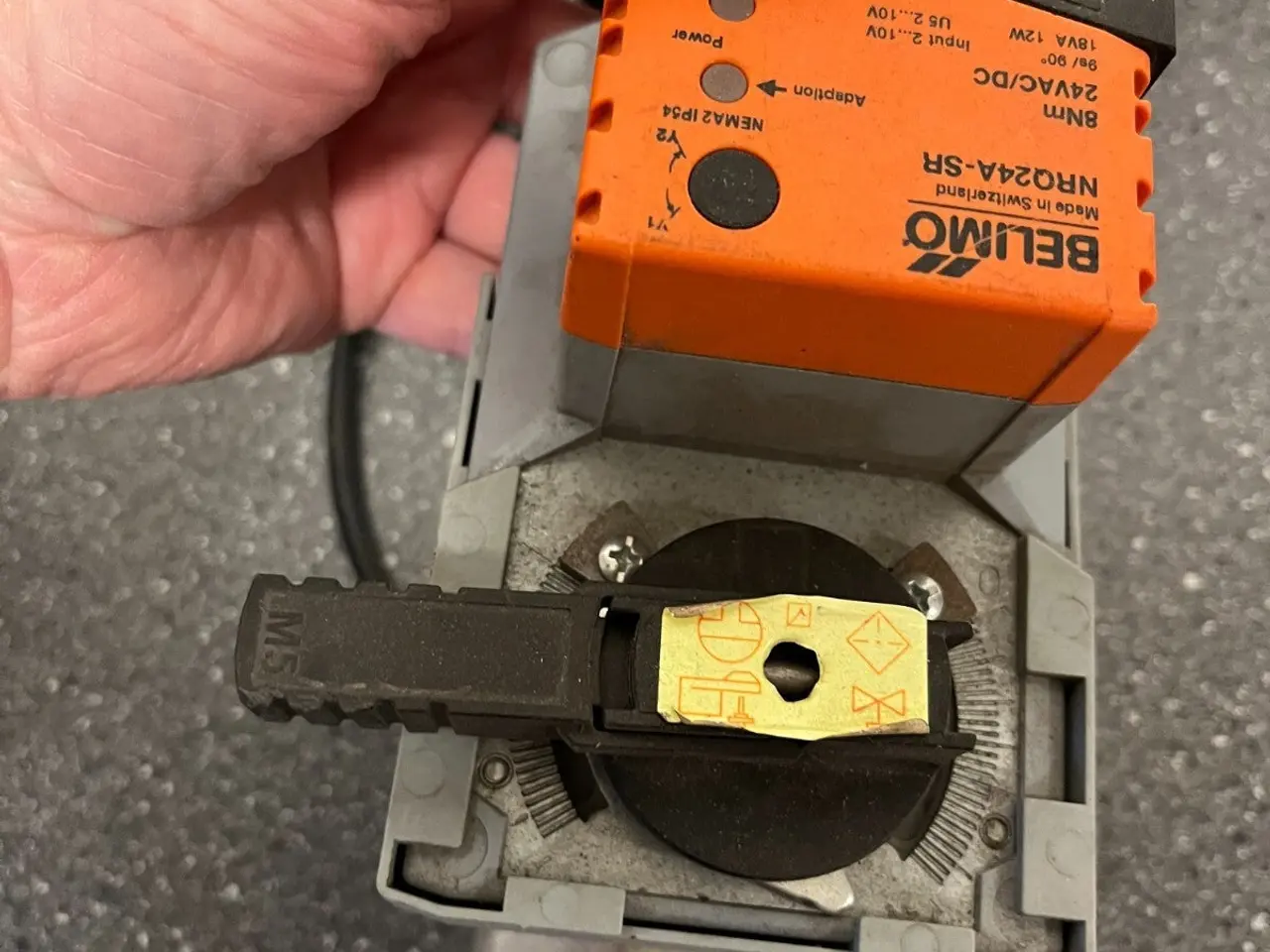 Billede 9 - Belimo NRQ24A-SR Rotary Actuator med ventil 8Nm