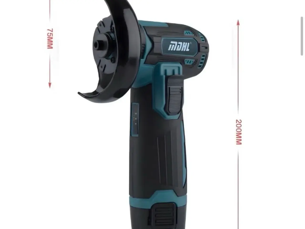 Billede 2 - Vinkelsliber med 2 batterier