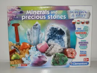 Science and Play-Crystals and Minerals sæt, nyt