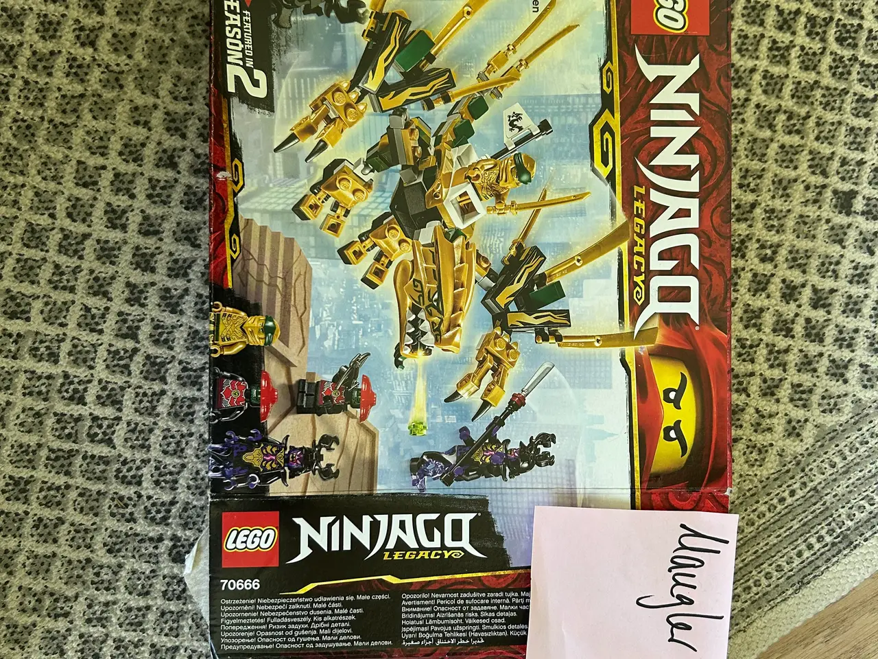 Billede 1 - LEGO Ninjago Golden Dragon (70666)