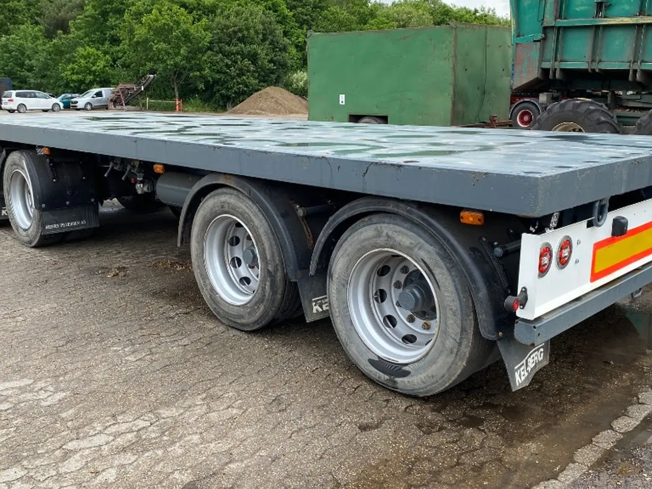 Billede 4 - Kel-Berg D32B4 4-axle platform trailer