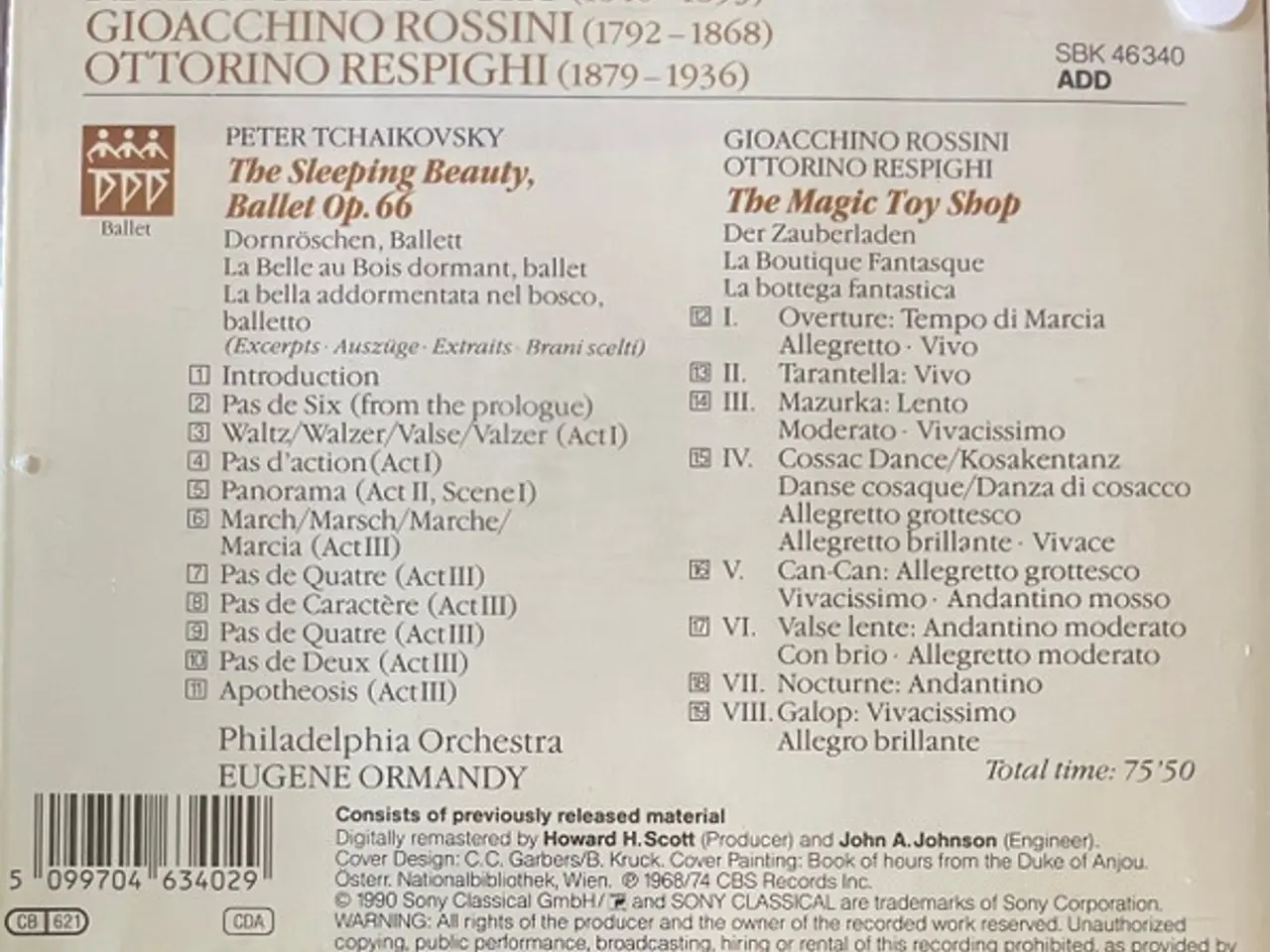 Billede 2 - Tchaikovsky* – The Sleeping Beauty… – CD