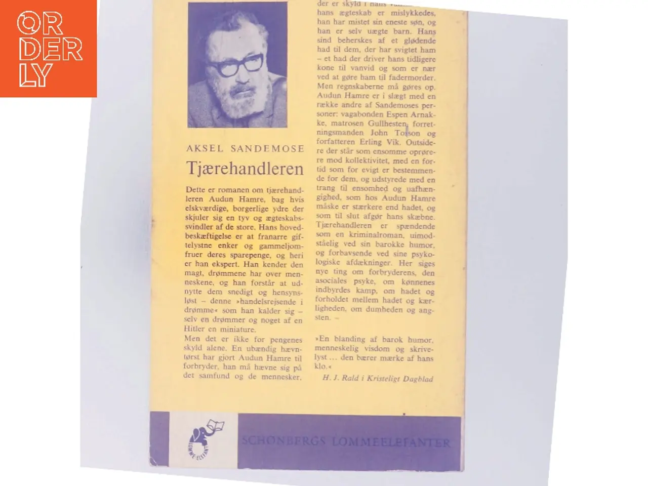 Billede 3 - Tjærehandleren af Aksel Sandemose (Bog)
