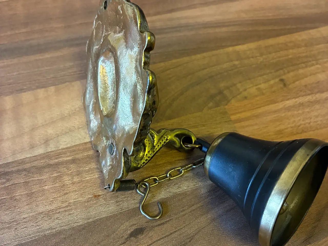 Billede 2 - Messing dørklokke 15 cm