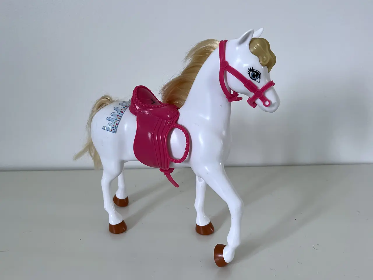 Billede 2 - Hvid Barbie Hest, Mattel
