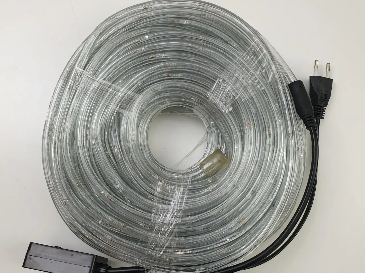 Billede 2 - 20m LED BLÅ Kæde / Julelys