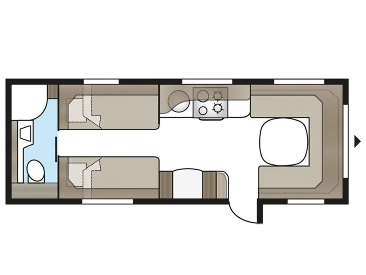 Billede 4 - 2019 - Kabe Imperial 740 E-TDL KS Kabe Imperial 740 E-TDL KS 2019 - Se den nu hos Camping-Specialisten.dk