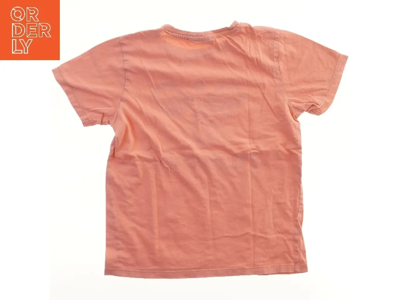 Billede 2 - Lyserød T-shirt med print fra Hummel (str. 140)