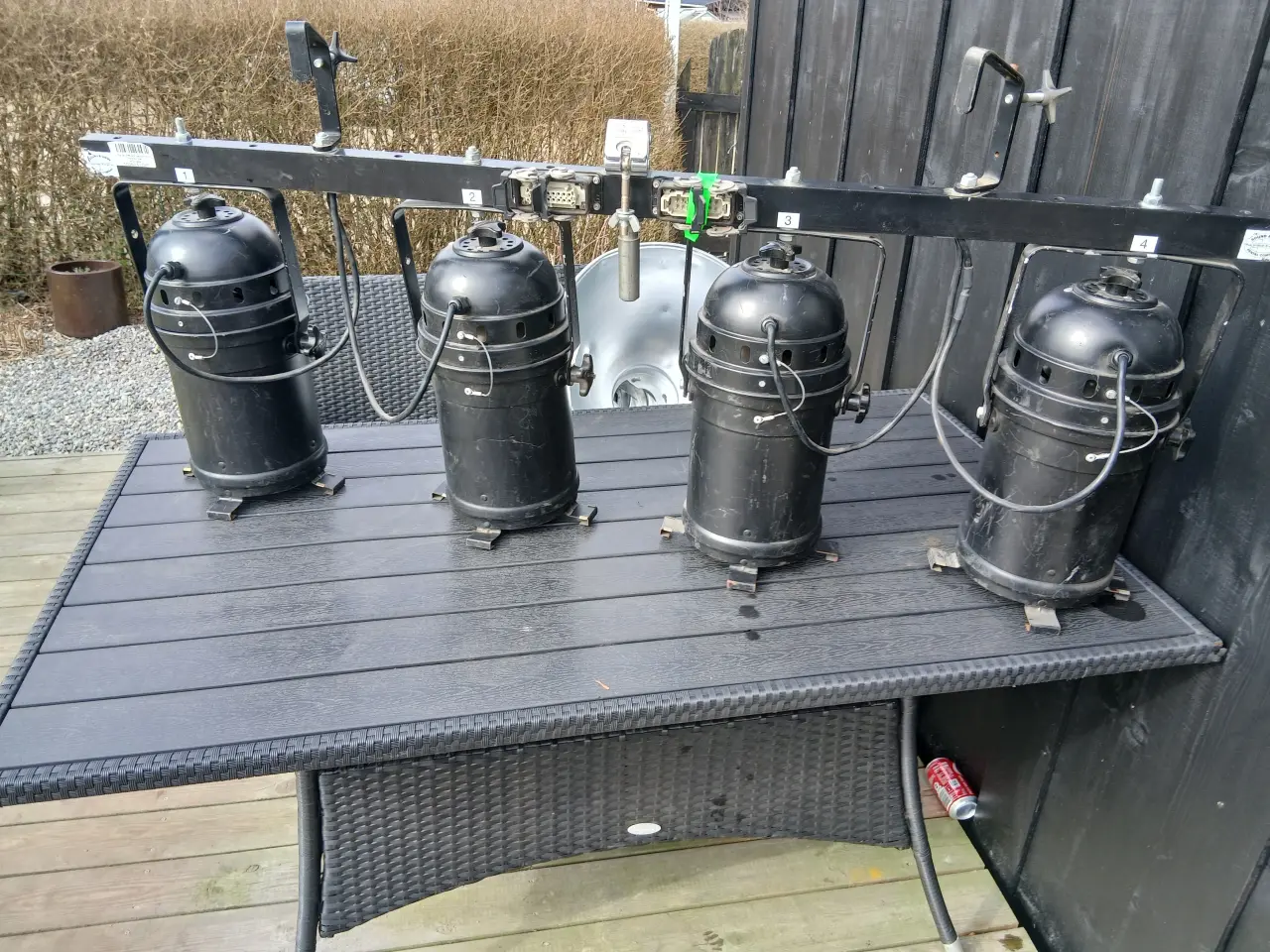Billede 2 - Scenelys PAR64 lamper på stativ