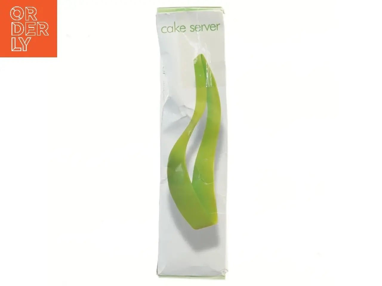 Billede 1 - Grøn kageserver 25,5 cm (str. 25,5 cm)