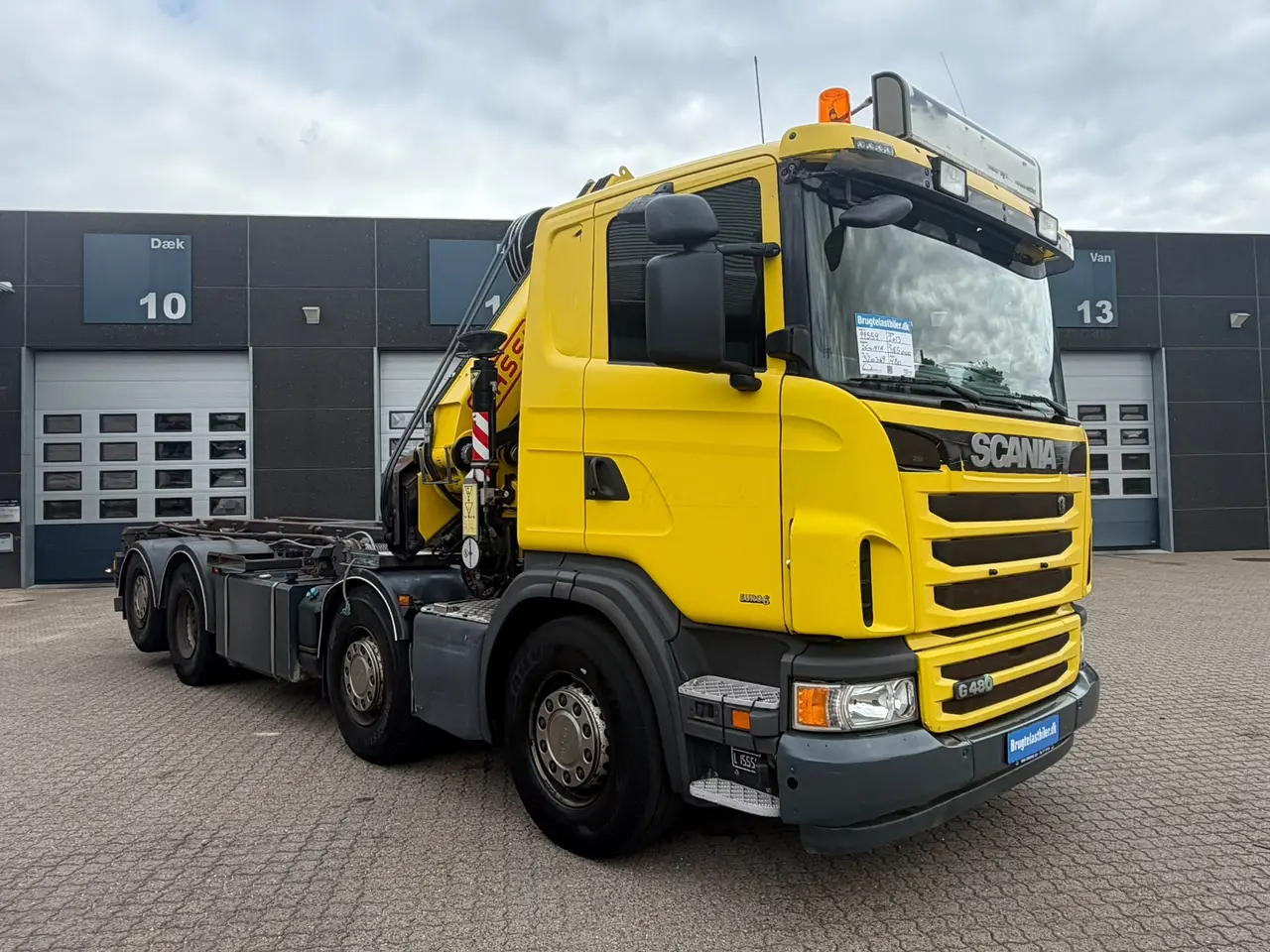 Billede 2 - Scania G480 8X2-6 Fassi bj. 2022, Hejs-kran