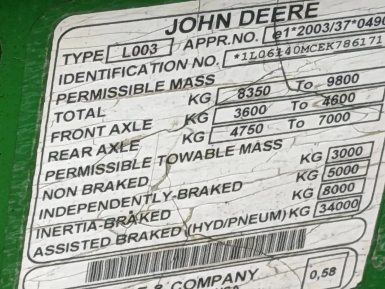 Billede 15 - John Deere 6140M Frontlift, TLS Affjedret foraksel, LS udtag