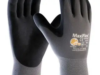 MaxiFlex Ultimate 34-874 arbejdshandsker, Grå/Sort