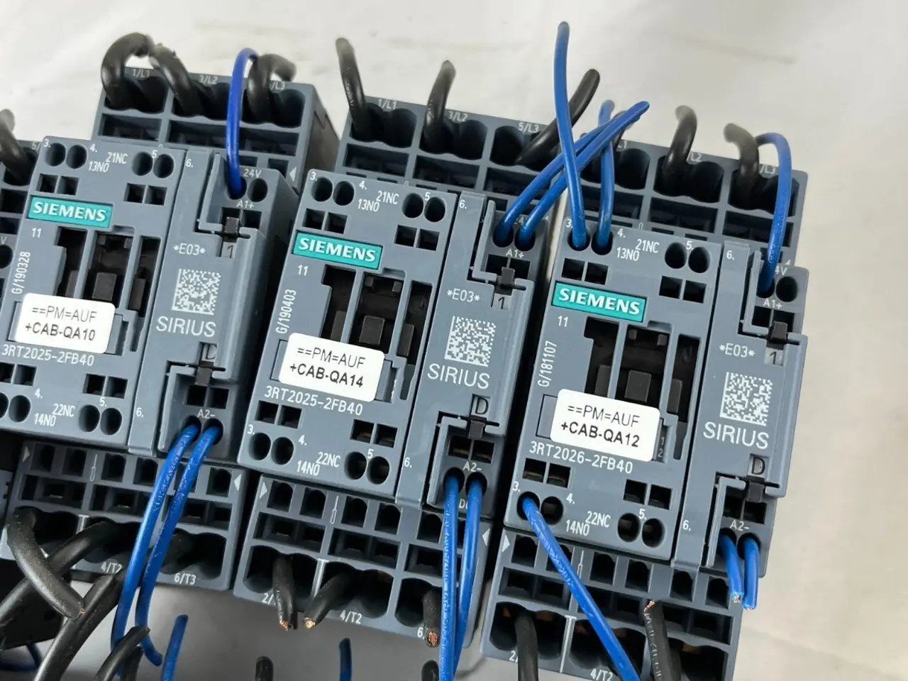 Billede 6 - parti of 10x Siemens Sirius 3RT2025-2FB40 24V DC