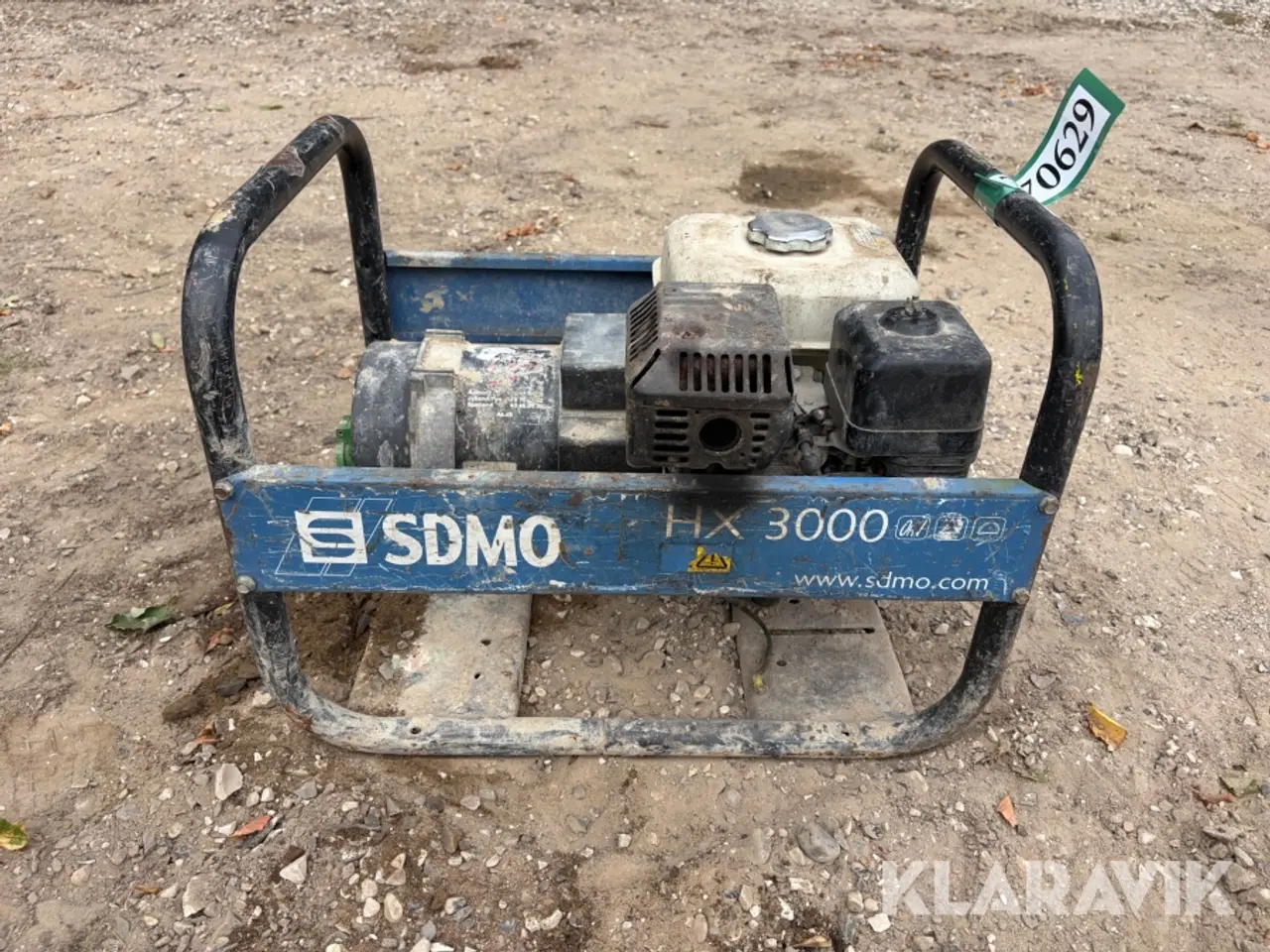 Billede 2 - Generator SDMO HX3000 2x230volt