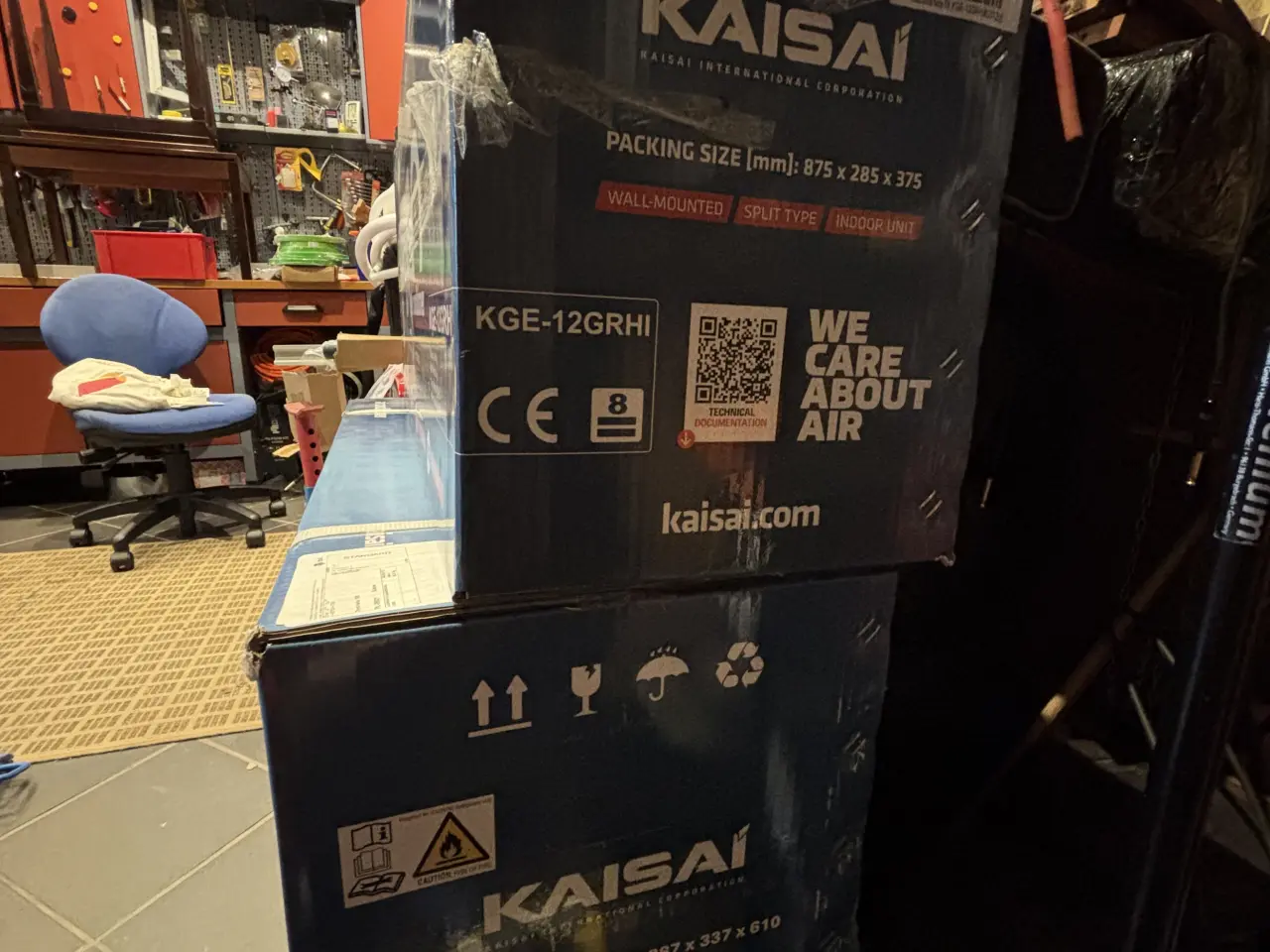 Billede 4 - Varmepumpe / Aircondition Kaisai Geo KGE-12GRH1 Ai