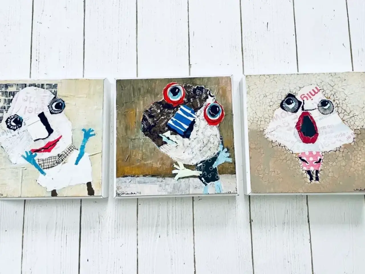 Billede 1 - Kunst malerier 3 stk
