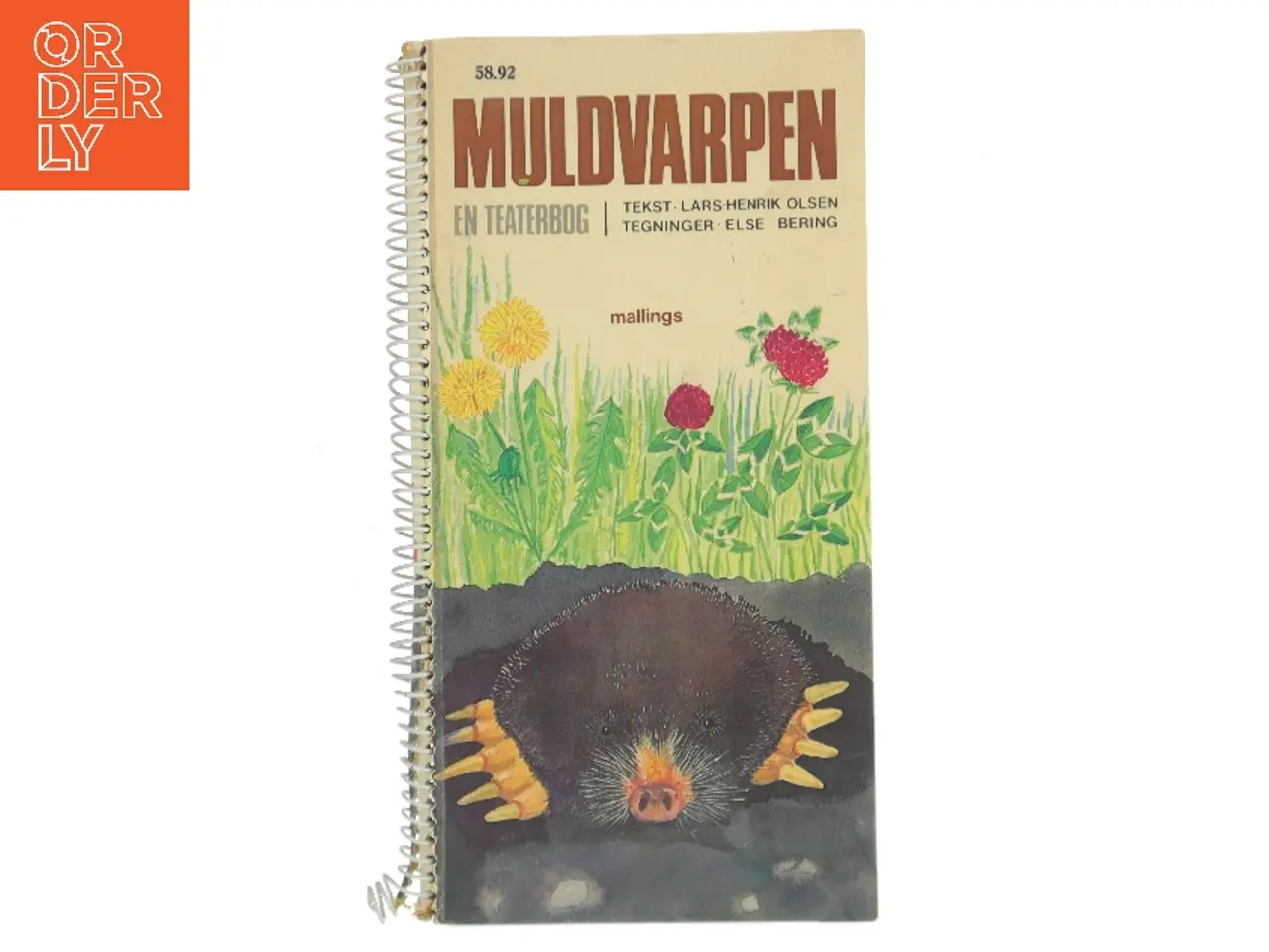 Billede 1 - Muldvarpen – en teaterbog af Lars-Henrik Olsen (Bog)