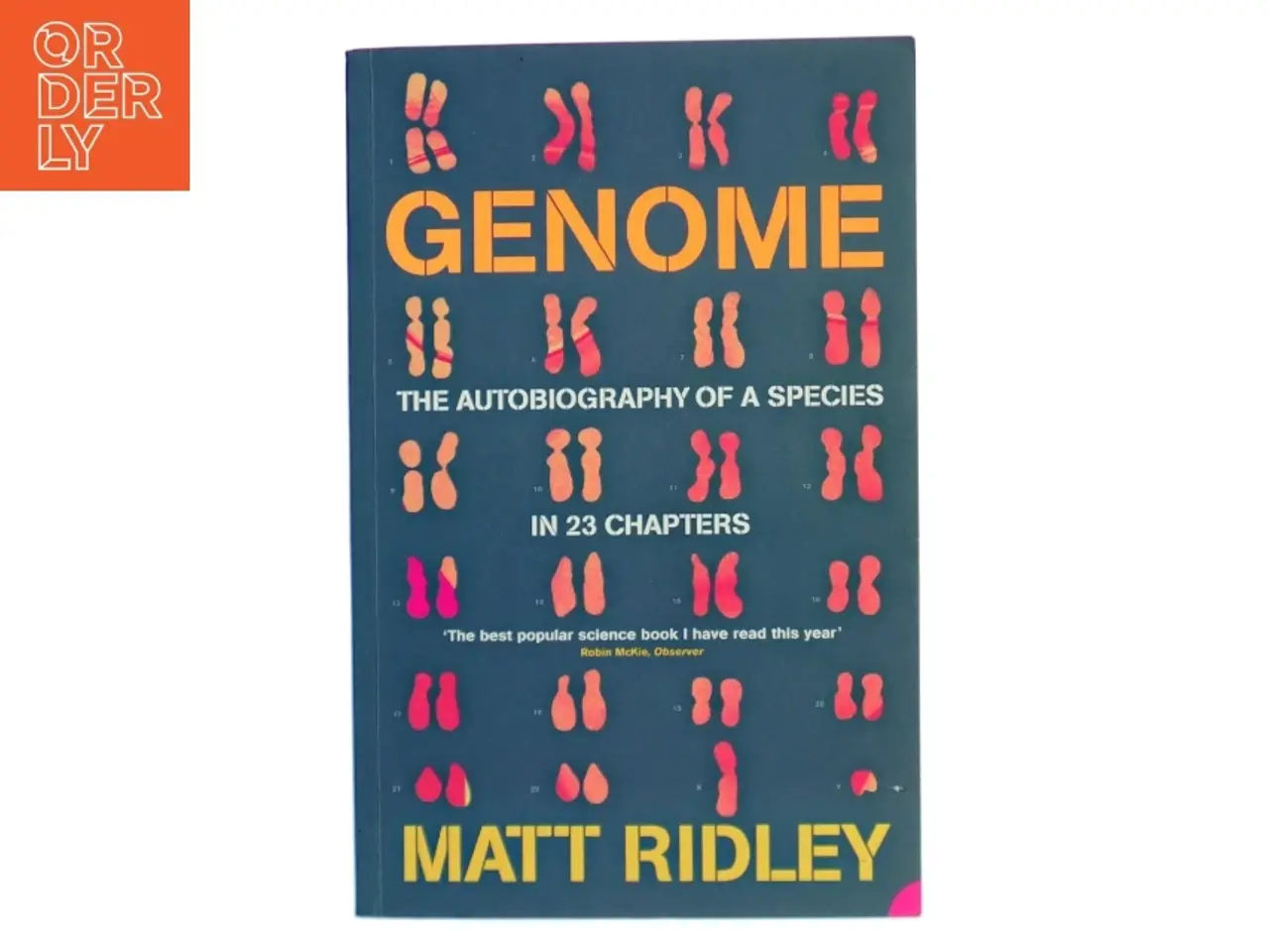 Billede 1 - Genome : the autobiography of a species in 23 chapters af Matt Ridley (Bog)