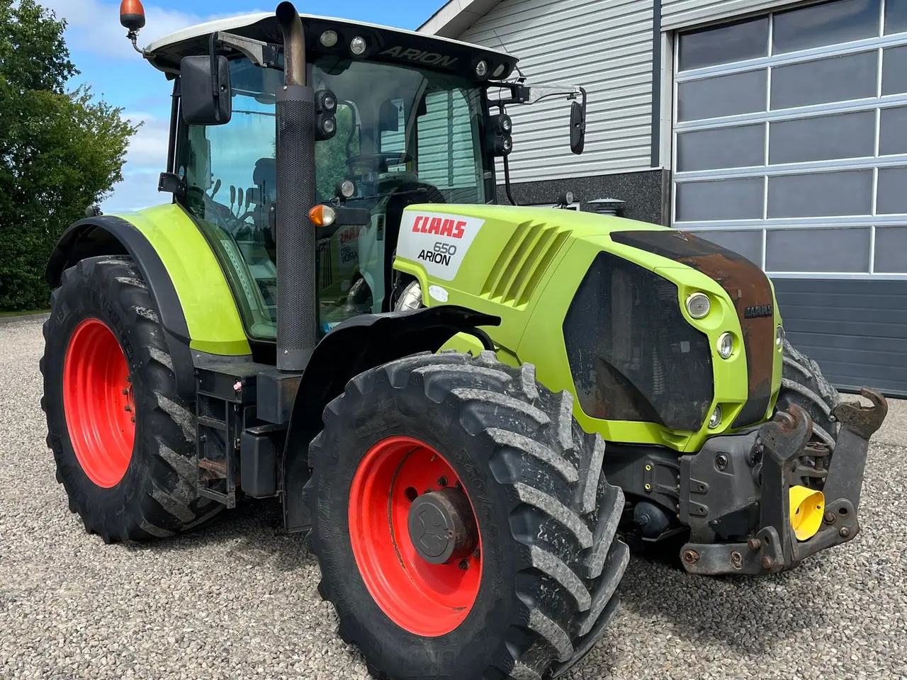 Billede 17 - CLAAS ARION 650 Med frontlift og frontPTO