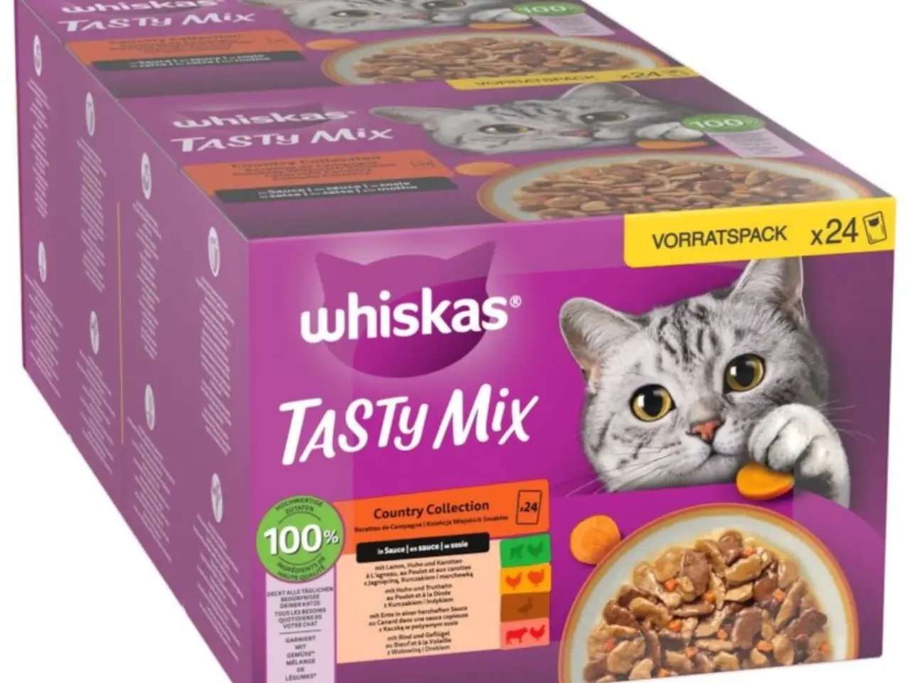 Billede 4 - 96 x Whiskas Vådfoder til Killing