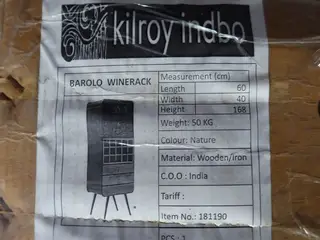 Vinskab KILROY RINDBO Barolo Winerack