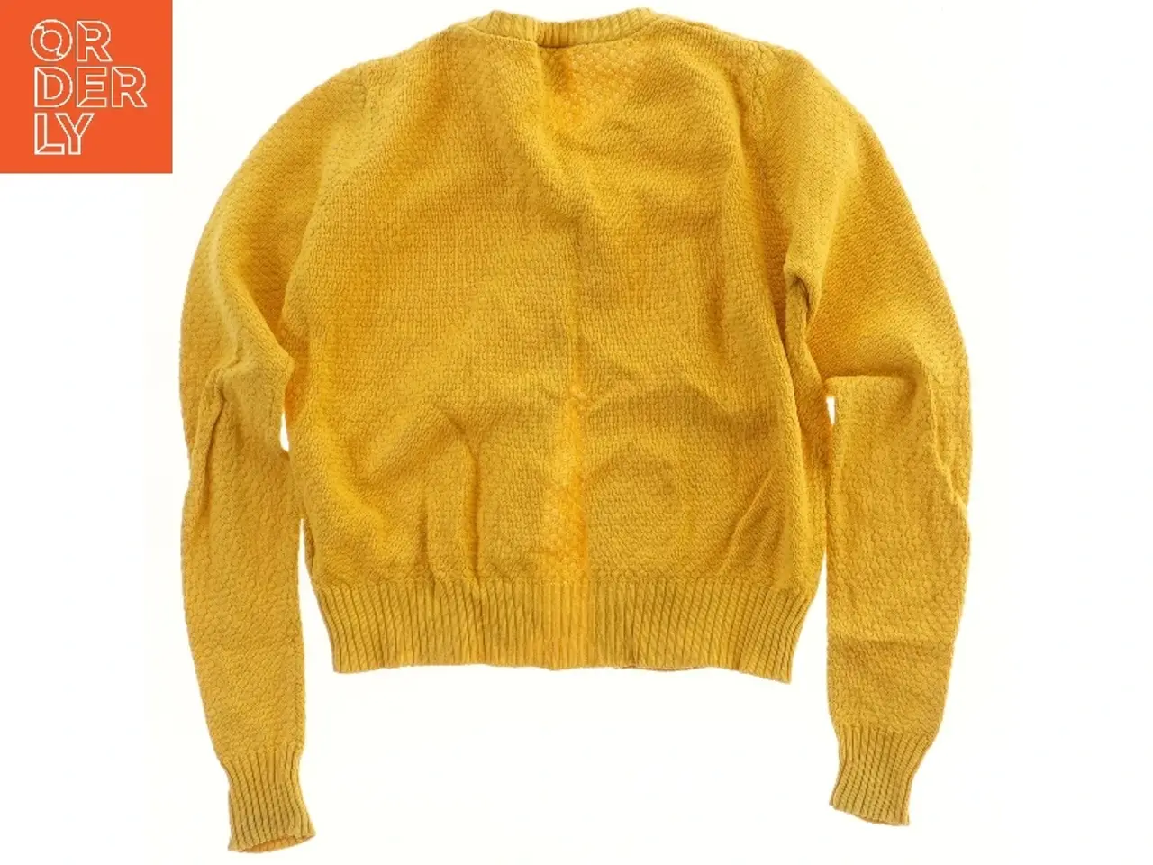Billede 2 - Gul cardigan til børn fra Mads & Mette (str. 98)