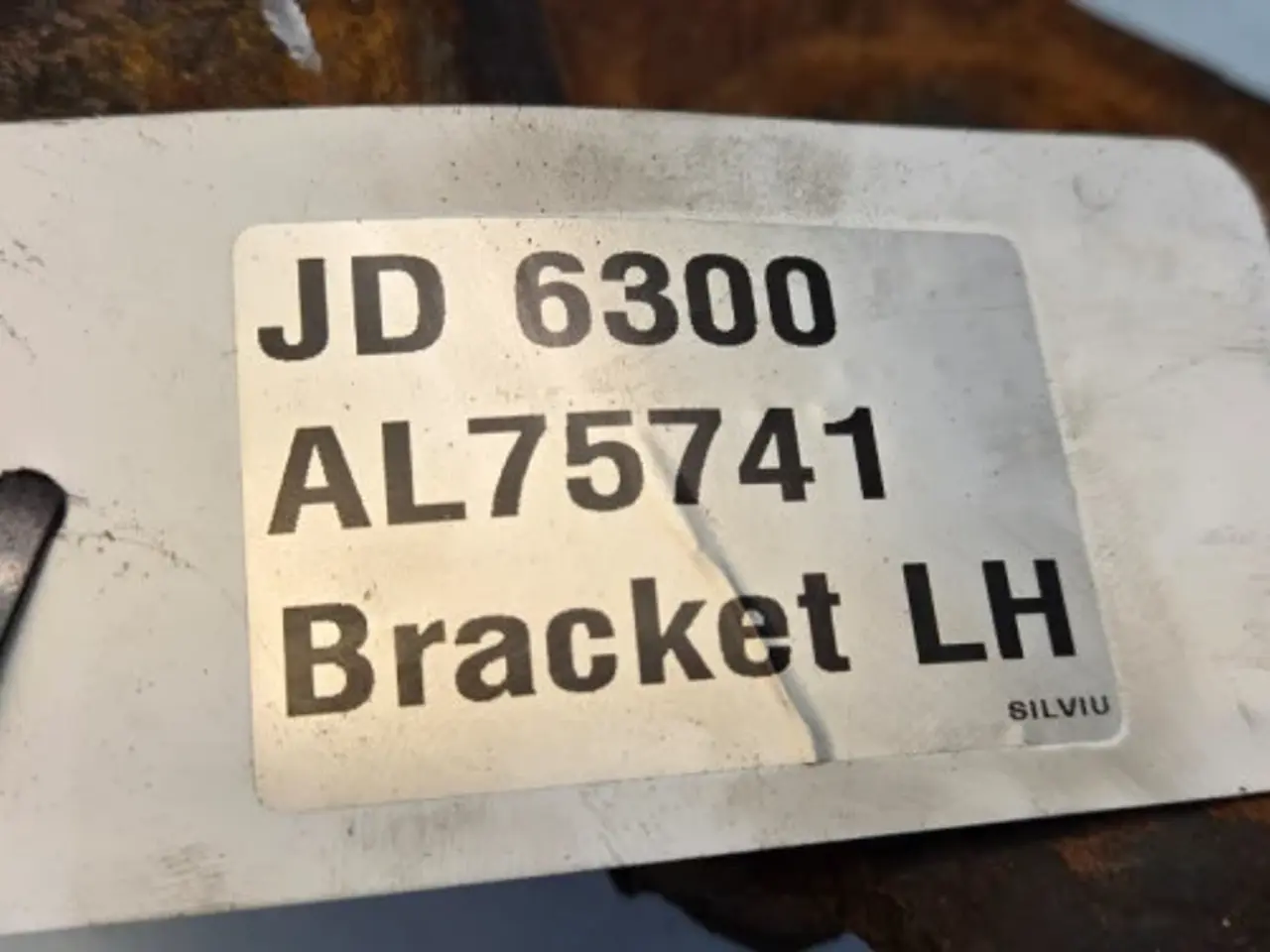 Billede 3 - John Deere 6300 Beslag L.  AL75741