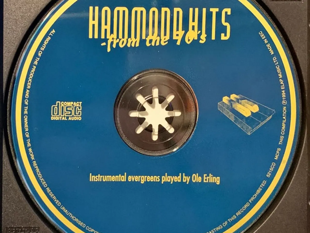 Billede 2 - Ole Erling – Hammond Hits From The 70's… – CD